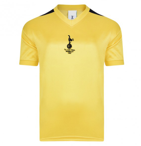 1982 Tottenham Hotspur Retro FA Cup Final Soccer Jersey Shirt